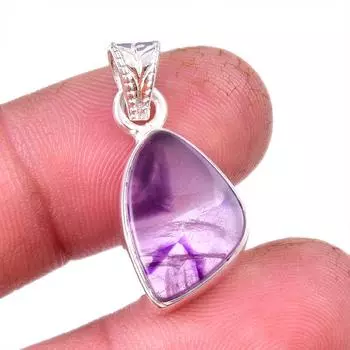 Natural Cacoxenite Gemstone 925 Solid Sterling Silver Jewelry Pendant 1.25 l8I39