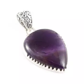 Natural Cacoxenite Gemstone 925 Solid Sterling Silver Jewelry Pendant 1.6 q8i29