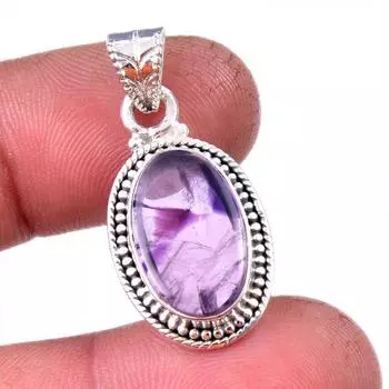 Natural Cacoxenite Gemstone 925 Solid Sterling Silver Jewelry Pendant 1.50 a5A10