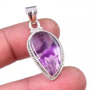 Natural Cacoxenite Gemstone 925 Solid Sterling Silver Jewelry Pendant 1.50 f3S00