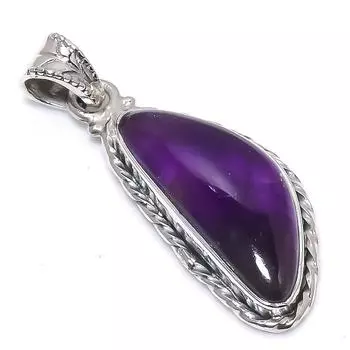 Natural Cacoxenite Gemstone 925 Solid Sterling Silver Jewelry Pendant 1.50 v7K88