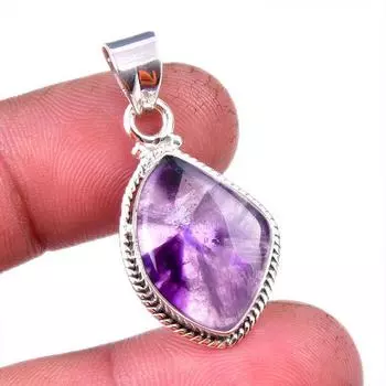 Natural Cacoxenite Gemstone 925 Solid Sterling Silver Jewelry Pendant 1.50 T1u63