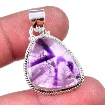 Natural Cacoxenite Gemstone 925 Solid Sterling Silver Jewelry Pendant 1.50 r5I58