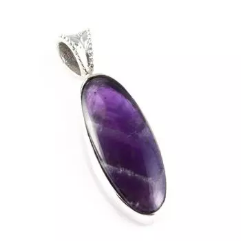 Natural Cacoxenite Gemstone 925 Solid Sterling Silver Jewelry Pendant 1.3 H1l60