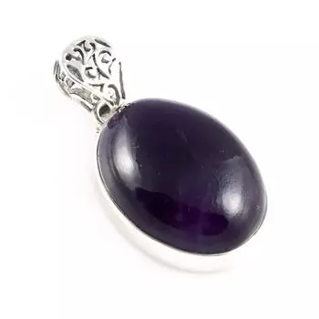 Natural Cacoxenite Gemstone 925 Solid Sterling Silver Jewelry Pendant 1.5 Q6e44