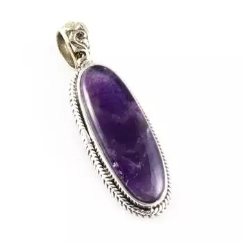Natural Cacoxenite Gemstone 925 Solid Sterling Silver Jewelry Pendant 1.5 u2P52