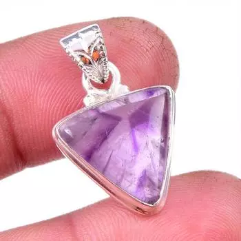 Natural Cacoxenite Gemstone 925 Solid Sterling Silver Jewelry Pendant 1.25 c4P70