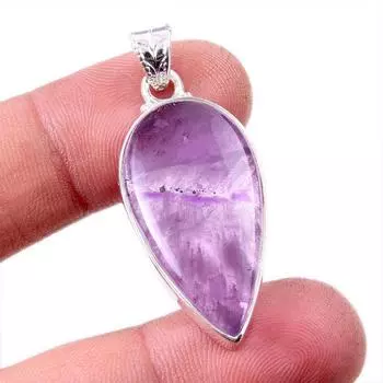 Natural Cacoxenite Gemstone 925 Solid Sterling Silver Jewelry Pendant 1.75 I9G65