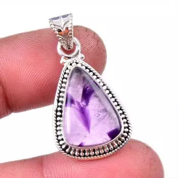 Natural Cacoxenite Gemstone 925 Solid Sterling Silver Jewelry Pendant 1.50 j4d16