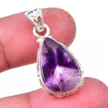 Natural Cacoxenite Gemstone 925 Solid Sterling Silver Jewelry Pendant 1.25 G4T58
