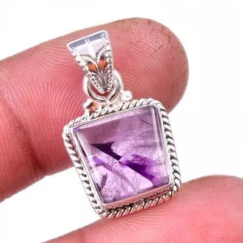 Natural Cacoxenite Gemstone Handmade 925 Solid Sterling Silver Pendant 1 Y7U07