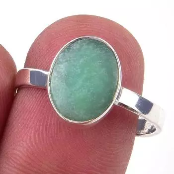 Natural Charoite Gemstone Handmade 925 Solid Sterling Silver Ring Size 9 j0J79