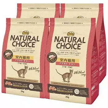 Natural Choice Cat Adult курица для домашних кошек 2 кг x 4 шт. набор [Nutro] (NaturalChoiceCat)