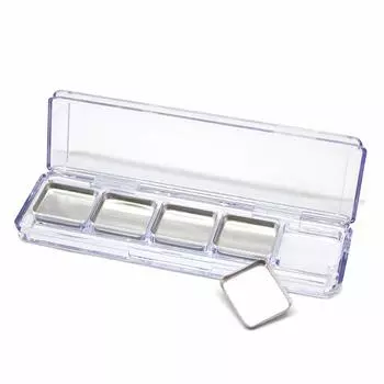 Natural Cosmetics Research Institute Handmade Eyeshadow Palette Set Eyeshadow Case Handmade Cosmetic Container Empty Container Empty Palette Makeup