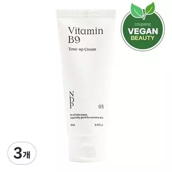 Natural Derma Project Витамин B9 Отбеливающий тонизирующий крем 65 мл, 3 шт.