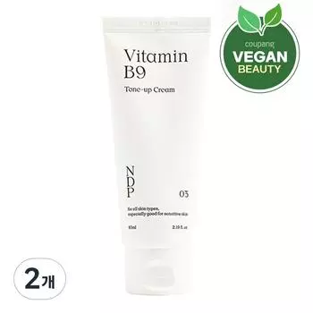 Natural Derma Project Витамин B9 Тонизирующий отбеливающий крем 65 мл, 2 шт.