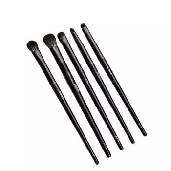 Natural Eye Makeup Brushes Set Eyeshadow Brush Eyebrow Contour Eyeliner Brush Women Eyes Cosmetic Blending Detail Make Up Tools