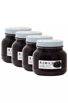 Natural Health Company Black Bean уксус соевый 550 мл x 4 шт. Маринованные соевые бобы отечественные черные бобы
