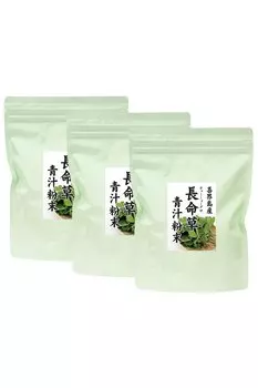 Natural Health Company Chomeisou Powder 100 г x 3 шт. Зеленый сок в порошке, добавка, чайный порошок, сделано в Японии, без добавок