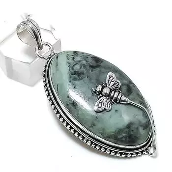 Natural Kammererite Gemstone 925 Sterling Silver Jewelry Pendant 2.36 F9n68