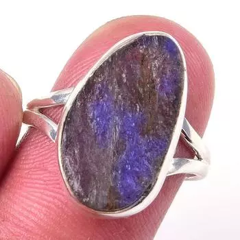 Natural Labradorite Gemstone Handmade 925 Solid Sterling Silver Ring Size 7 I7p65