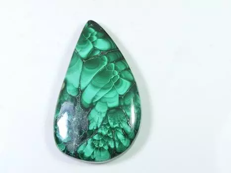 Natural Malachite fancy Metaphysical Crystal Cabochon Loose Gemstone 30X51MM SK-1602