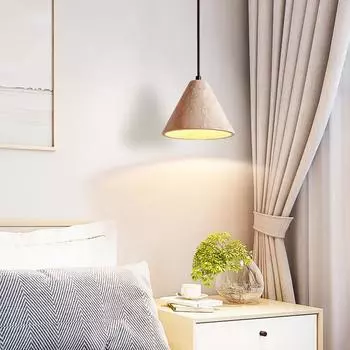 Натуральная черная дыра, желтый пещерный камень, простая современная спальня, прикроватная люстра, итальянский минималистский черный ресторан, бар, кафе, лампа жёлтый