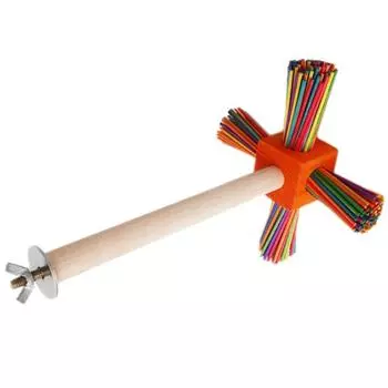 Натуральная деревянная подставка для птиц, подставка для попугаев, шлифовка лап, ветка для лазания, клетка для птиц, аксессуары для дрессировки X3UC