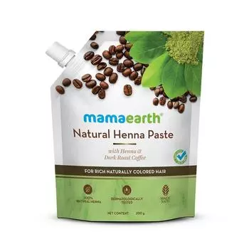 Натуральная хна для волос (200 г), Natural Henna Paste, Mamaearth