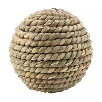 Натуральная игрушка дикая вика, игровой мяч, попугай, кролик, жевательные игрушки, обучающий инструмент 10 см