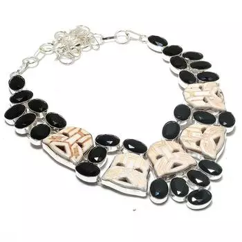 Натуральная камея, драгоценный камень шпинель, ожерелье из стерлингового серебра 925 пробы, 18 дюймов, O7h57