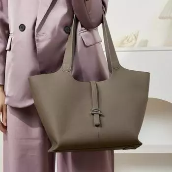 Натуральная кожа Большие сумки через плечо для женщин Модные дизайнерские сумки для шоппинга на каждый день А4 женские сумки