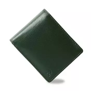 Натуральная кожа овечья кожа двойной складки бумажник простой деловой повседневный темно-коричневый бесплатно [Arnold Palmer] мужской темно-коричневого