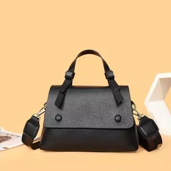 Натуральная кожа ретро текстура простая женская сумка сумка через плечо сумка-мессенджер первый слой коровьей кожи маленькая квадратная сумка светло-коричневого