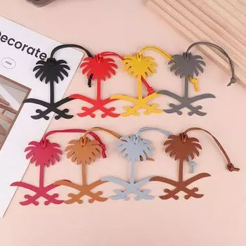 Натуральная кожа Саудовская карта финиковая пальма брелок женский рюкзак кулон женская сумка брелок синий