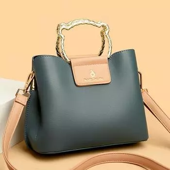 Натуральная кожаная модная осенне-зимняя женская сумка, новая простая и атмосферная мягкая кожаная сумка через плечо, универсальная сумка для мам на одно плечо