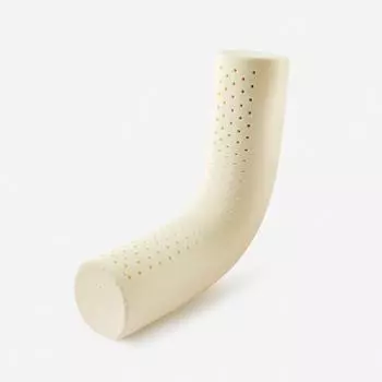 Натуральная латексная длинная подушка для шеи, поддержка шейного отдела позвоночника, цилиндрическая подушка, защита поясничной талии, подушка для сна 60x10cm