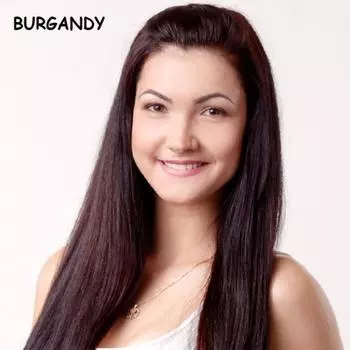 Натуральная мгновенная краска для волос на основе хны USDA Organic Hair Dye Powder бордовый 60 г Pack = 60 gm