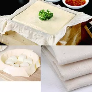 Натуральная многофункциональная ткань для выпечки Дышащий фильтр Ткань для сыра Хлебный лен Коврик для выпечки Выпечка Кондитерские изделия Неотбеленная вуаль