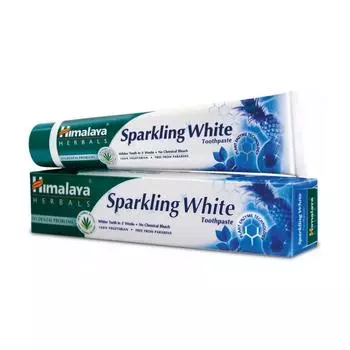 Натуральная отбеливающая зубная паста (150 г), Sparkling White Toothpaste, Himalaya 6.6000000000000005