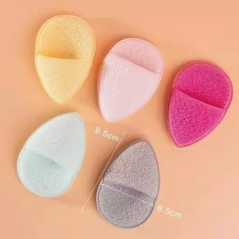 Натуральная отшелушивающая очищающая губка для мытья лица, губка для глубокого удаления черной повязки на голову, косметические губки, инструмент для очистки лица