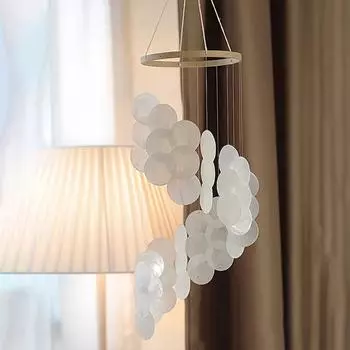 Натуральная ракушка колокольчик для ловли снов сетка колокольчик для ловли снов подвесное зеркало ракушка колокольчик для фотосъемки украшение для дома