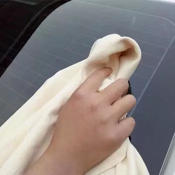 Натуральная салфетка для ухода за автомобилем, натуральная тряпка, замша, ультраабсорбирующие быстрые полотенца для мытья, аксессуары из натуральной овчины, быстросохнущие Suede