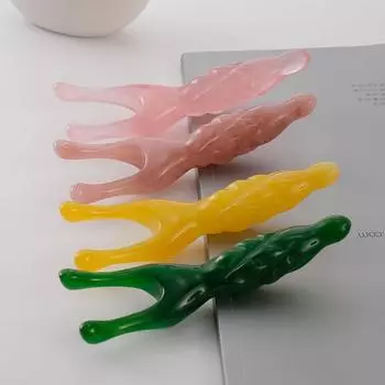 Натуральная смола Гуаша скребок массажер триггер акупунктурный для лица глаз носа тела лифтинг уход за кожей красота спа уход инструменты зелёный