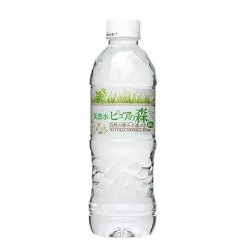 Натуральная вода Pure Forest 500 мл ПЭТ бутылки x 24 бутылки x (3 случая)