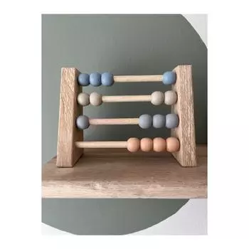 Натуральная здоровая деревянная игрушка Монтессори Счеты Аналитический интеллект Математика Детская комната Декор