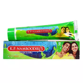 Натуральная зубная гель-паста (150 г), Herbal Gel Toothpaste, K.P. Namboodiri s