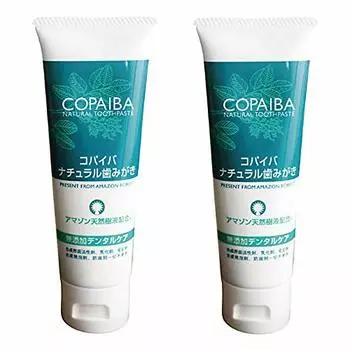 Натуральная зубная паста Copaiba 120 г x 2 шт.