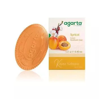 Натуральное абрикосовое мыло 125 г