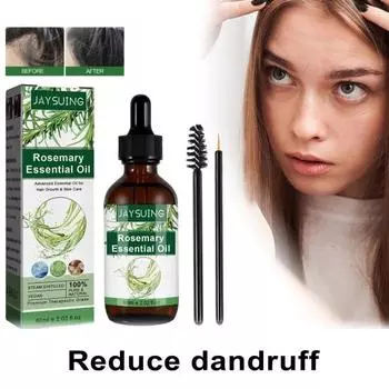 Натуральное эфирное масло для роста волос Питает кожу головы Увлажняет корни волос Массажное масло для кожи и волос Восстанавливает волосяные фолликулы Быстро растущие поврежденные волосы зелёный